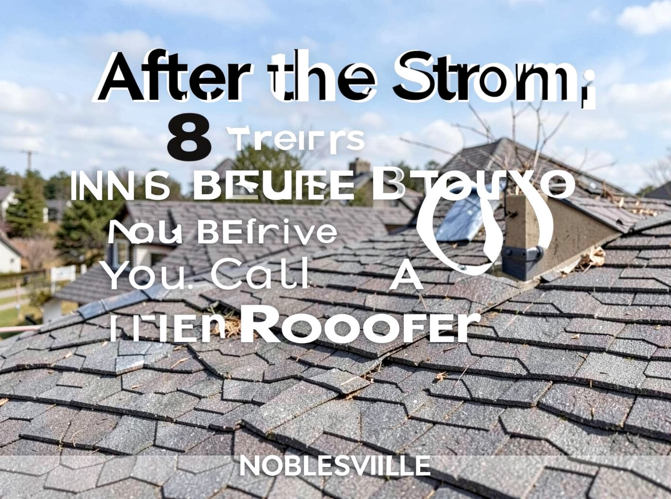 After the Storm: 8 Steps Before You Call a Roofer