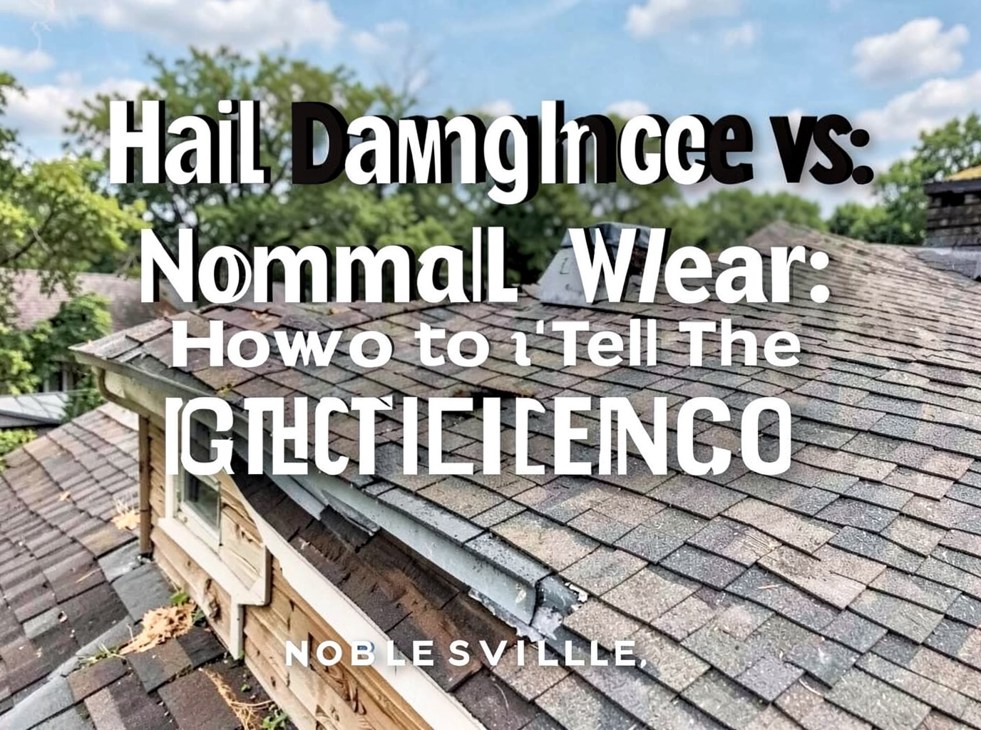 Hail Damage vs. Normal Wear: How to Tell the Difference
